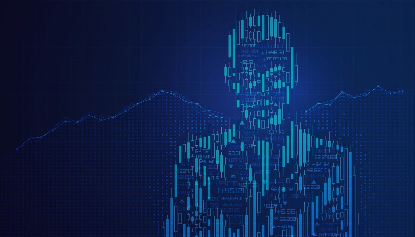 Grafica di sfondo di BTC +790 Belvario